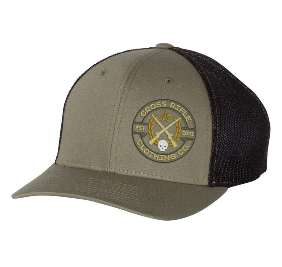 Cross Rifle Clothing Logo FlexFit Cap