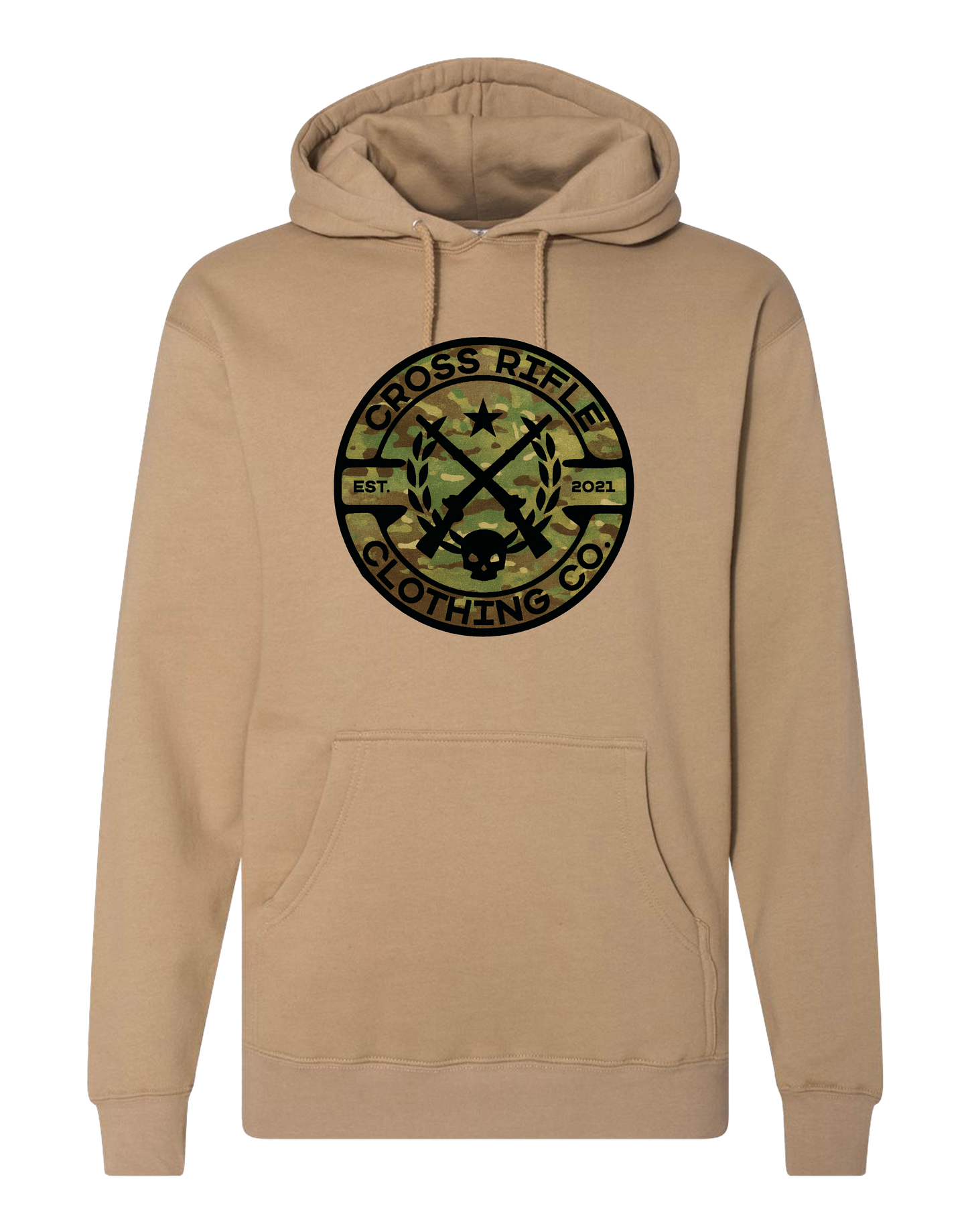 CRCC Multicamo Logo Hoodie