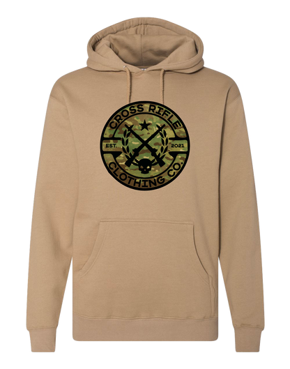 CRCC Multicamo Logo Hoodie
