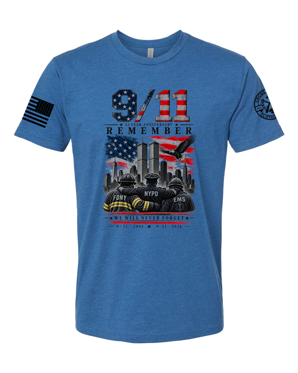 9/11 REMEMBER TEE SHIRT