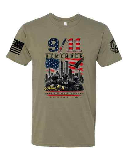 9/11 REMEMBER TEE SHIRT