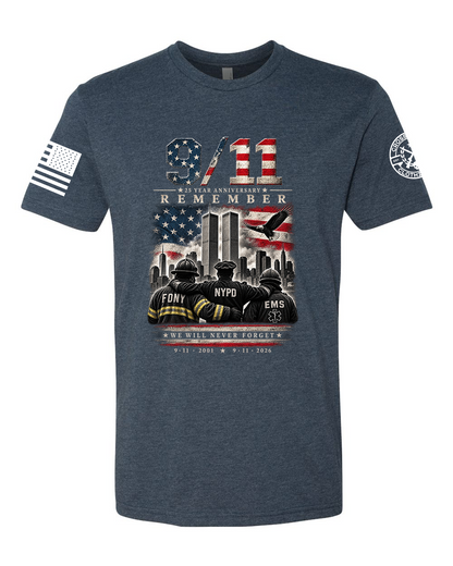 9/11 REMEMBER TEE SHIRT