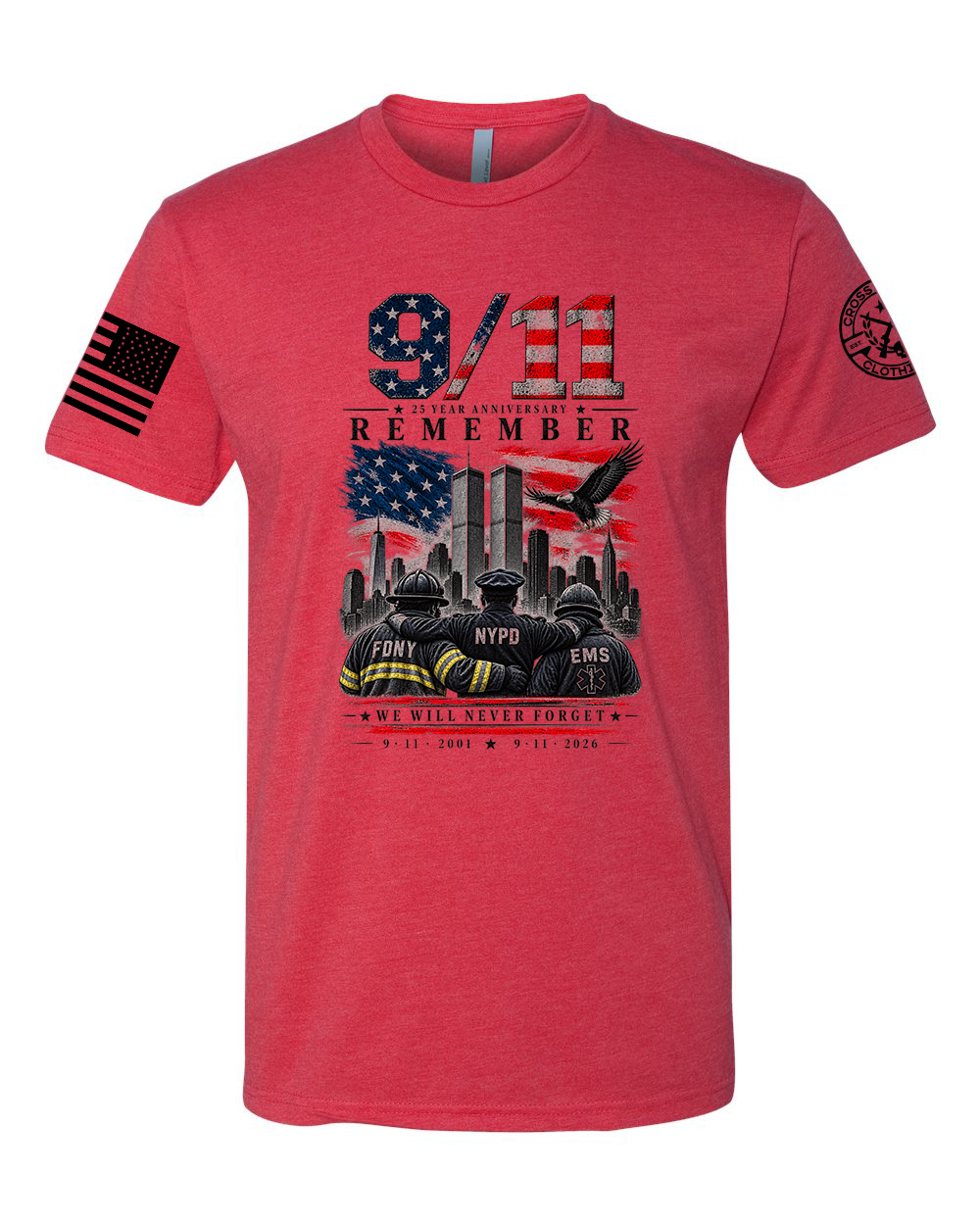 9/11 REMEMBER TEE SHIRT