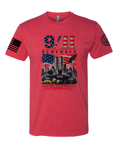 9/11 REMEMBER TEE SHIRT