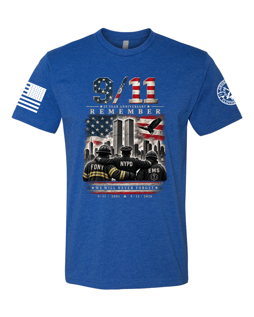 9/11 REMEMBER TEE SHIRT