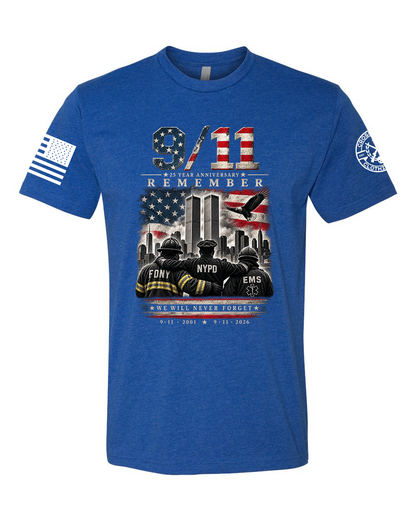 9/11 REMEMBER TEE SHIRT