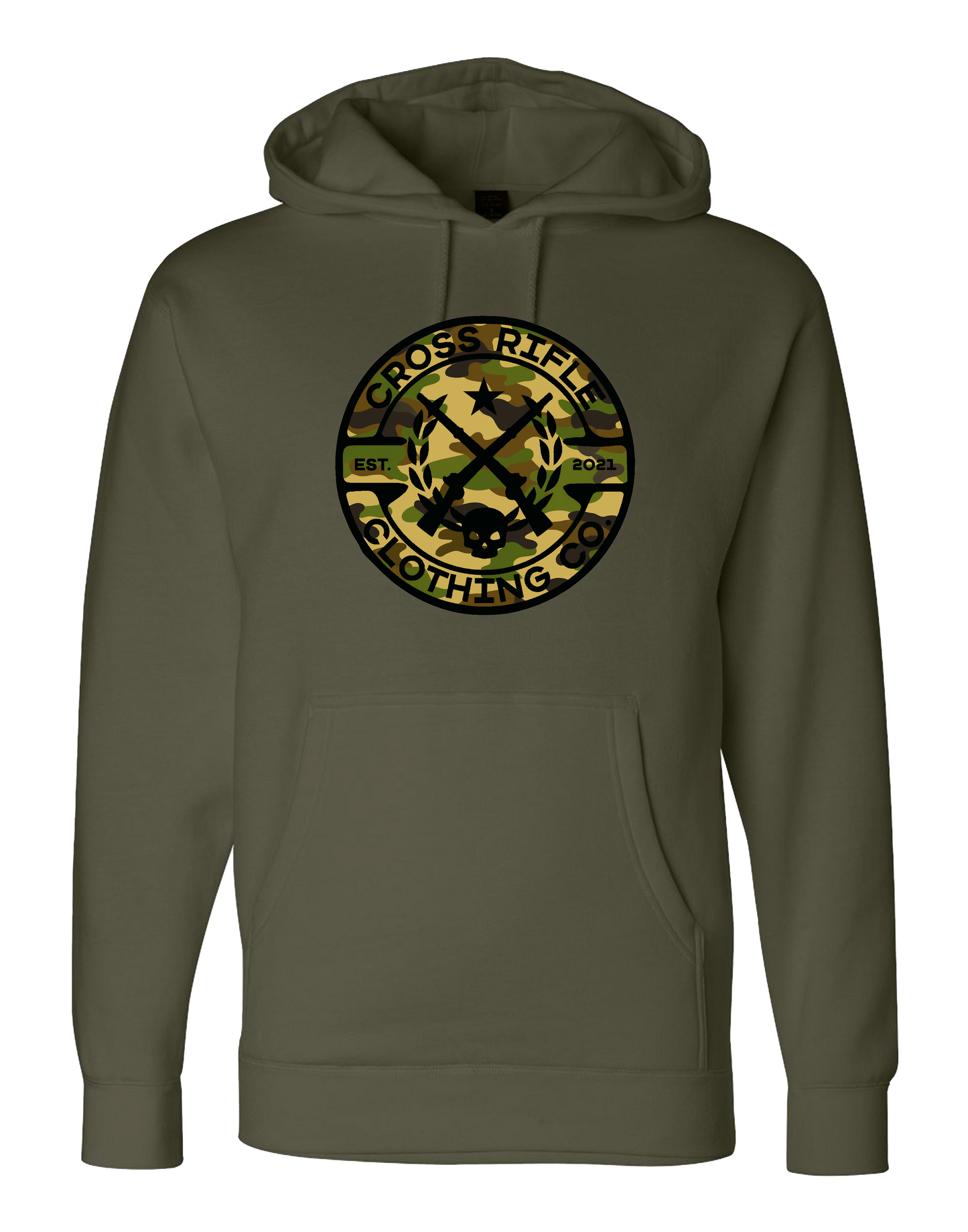 CRCC Camo Logo Hoodie