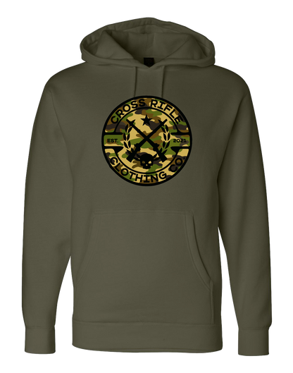 CRCC Camo Logo Hoodie