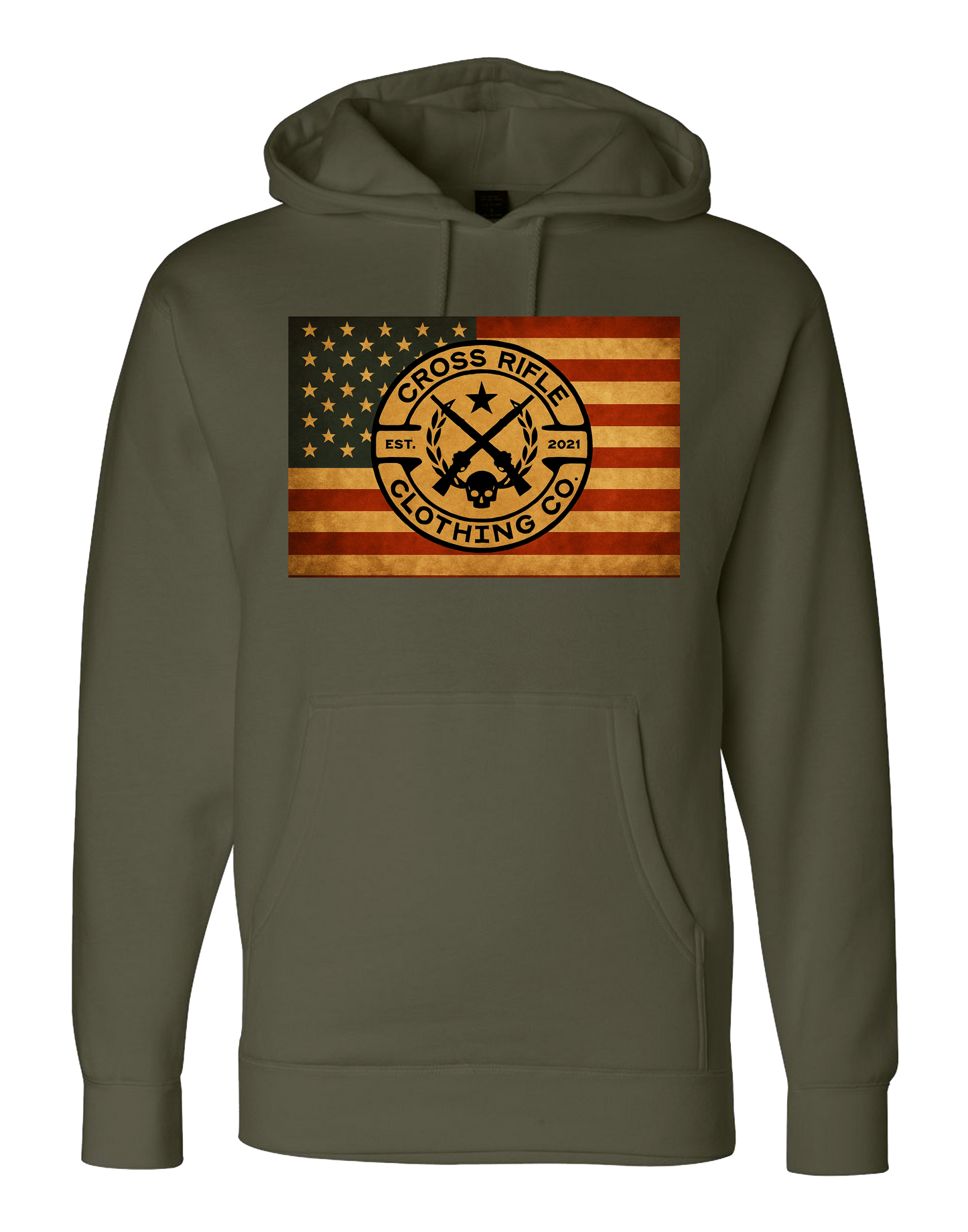 CRCC Flag Logo Hoodie