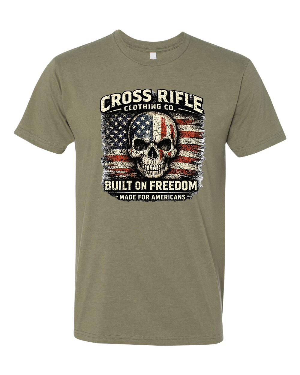 BUILT ON FREEDOM TEE SHIRT
