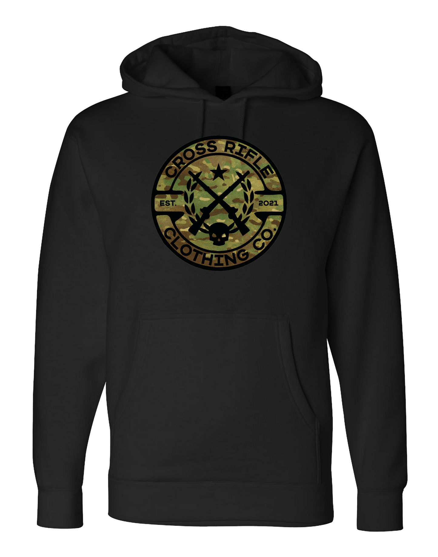 CRCC Multicamo Logo Hoodie