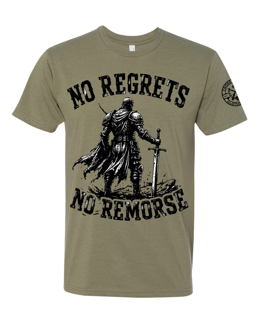 NO REGRETS NO REMORSE TEE SHIRT