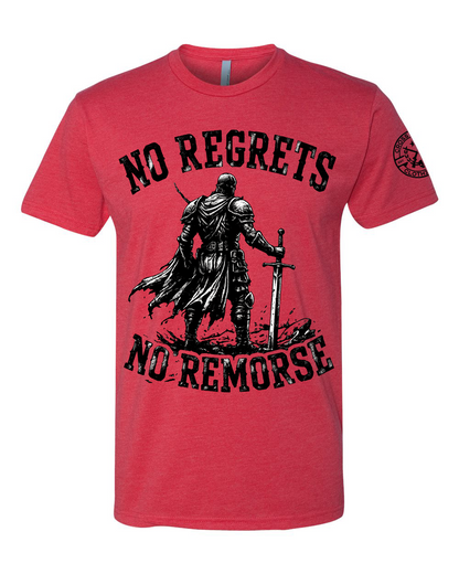 NO REGRETS NO REMORSE TEE SHIRT
