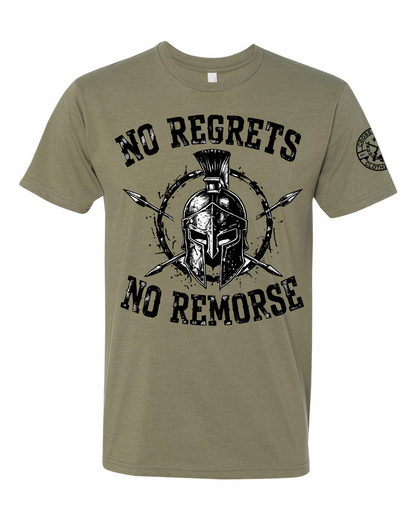 NO REGRETS NO REMORSE TEE SHIRT