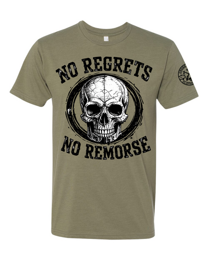 NO REGRETS NO REMORSE TEE SHIRT