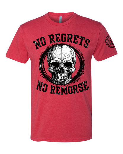 NO REGRETS NO REMORSE TEE SHIRT