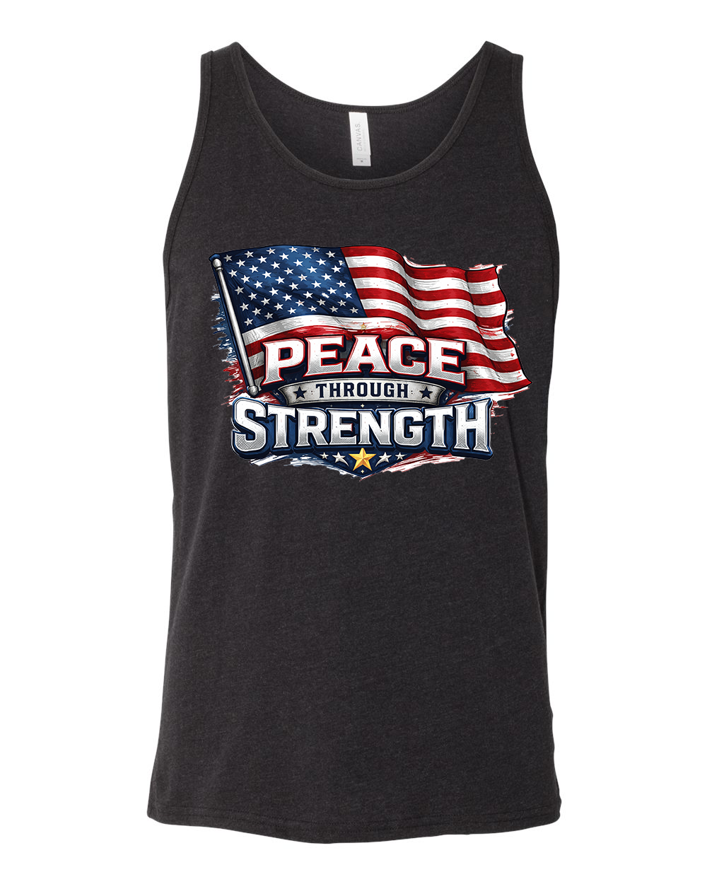PEACE THROUGH STRENGTH TANK TOP
