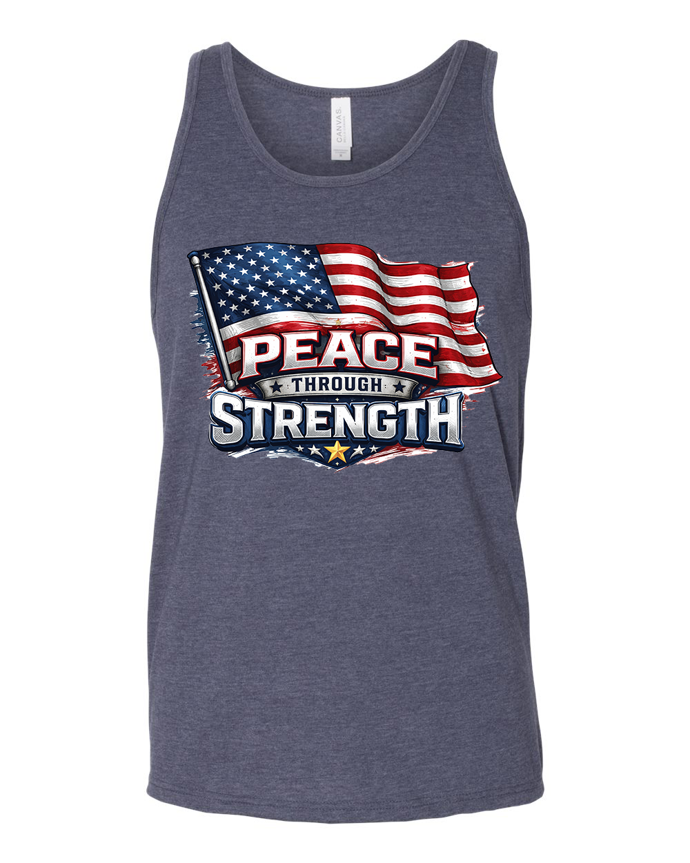 PEACE THROUGH STRENGTH TANK TOP