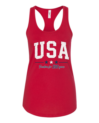 USA-250 Ladies Tank TOP