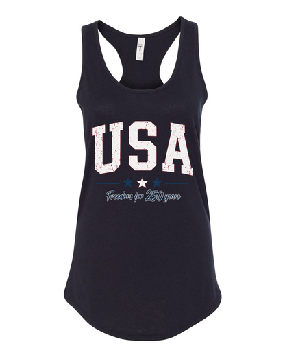USA-250 Ladies Tank TOP