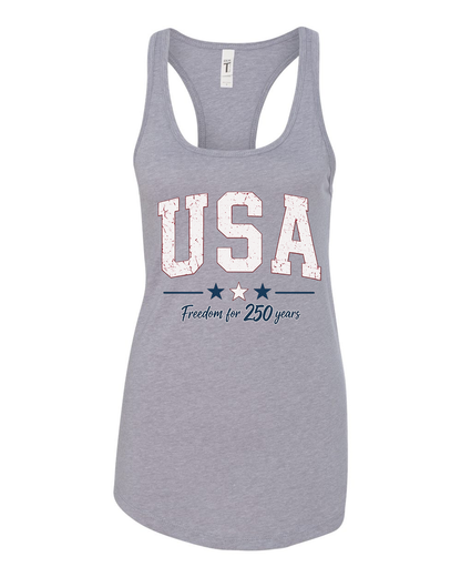 USA-250 Ladies Tank TOP