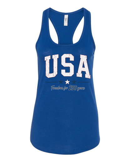 USA-250 Ladies Tank TOP