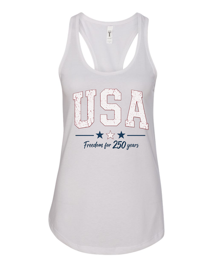 USA-250 Ladies Tank TOP