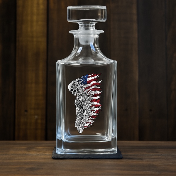 AMERICAN SKULL DECANTER