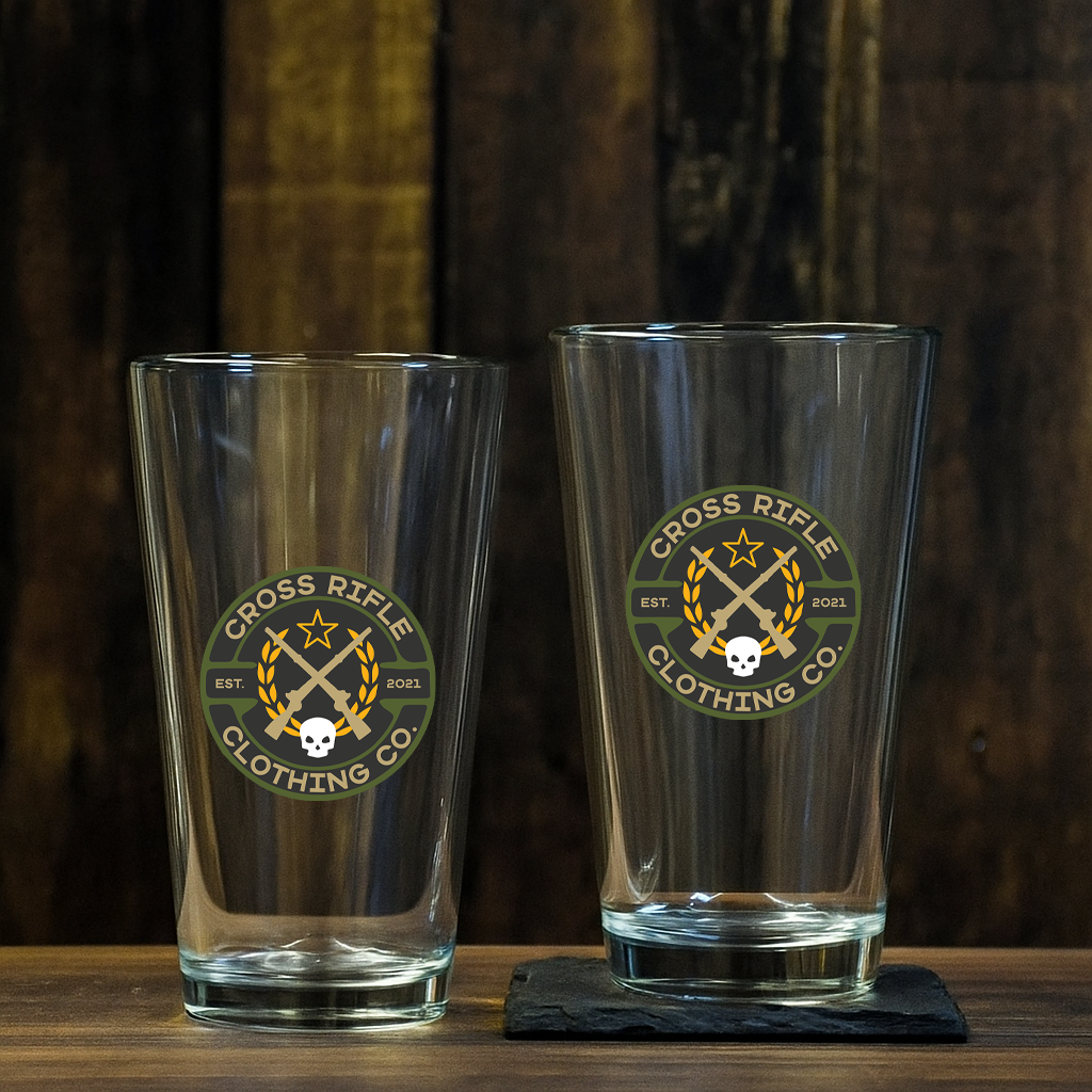 CRCC LOGO PINT GLASS SET
