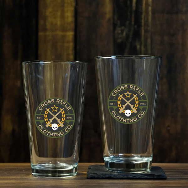 CRCC LOGO PINT GLASS SET
