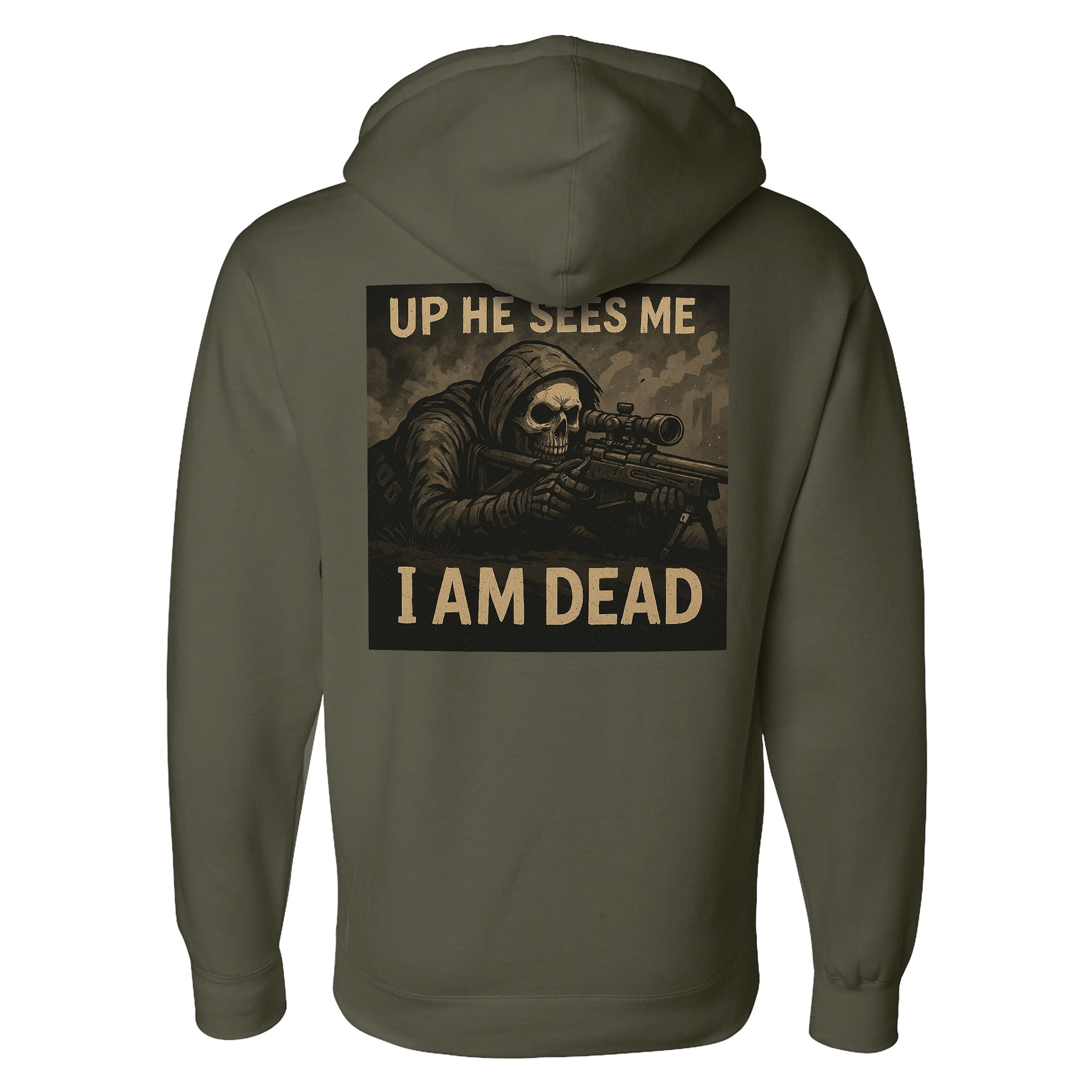 アイドル I AM:Urs Hoodie Sniper Hoodie – Cross Rifle Clothing Company