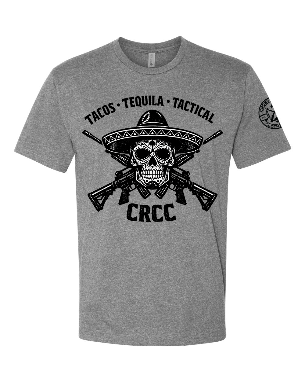 TACOS-TEQUILA-TACTICAL TEE SHIRT