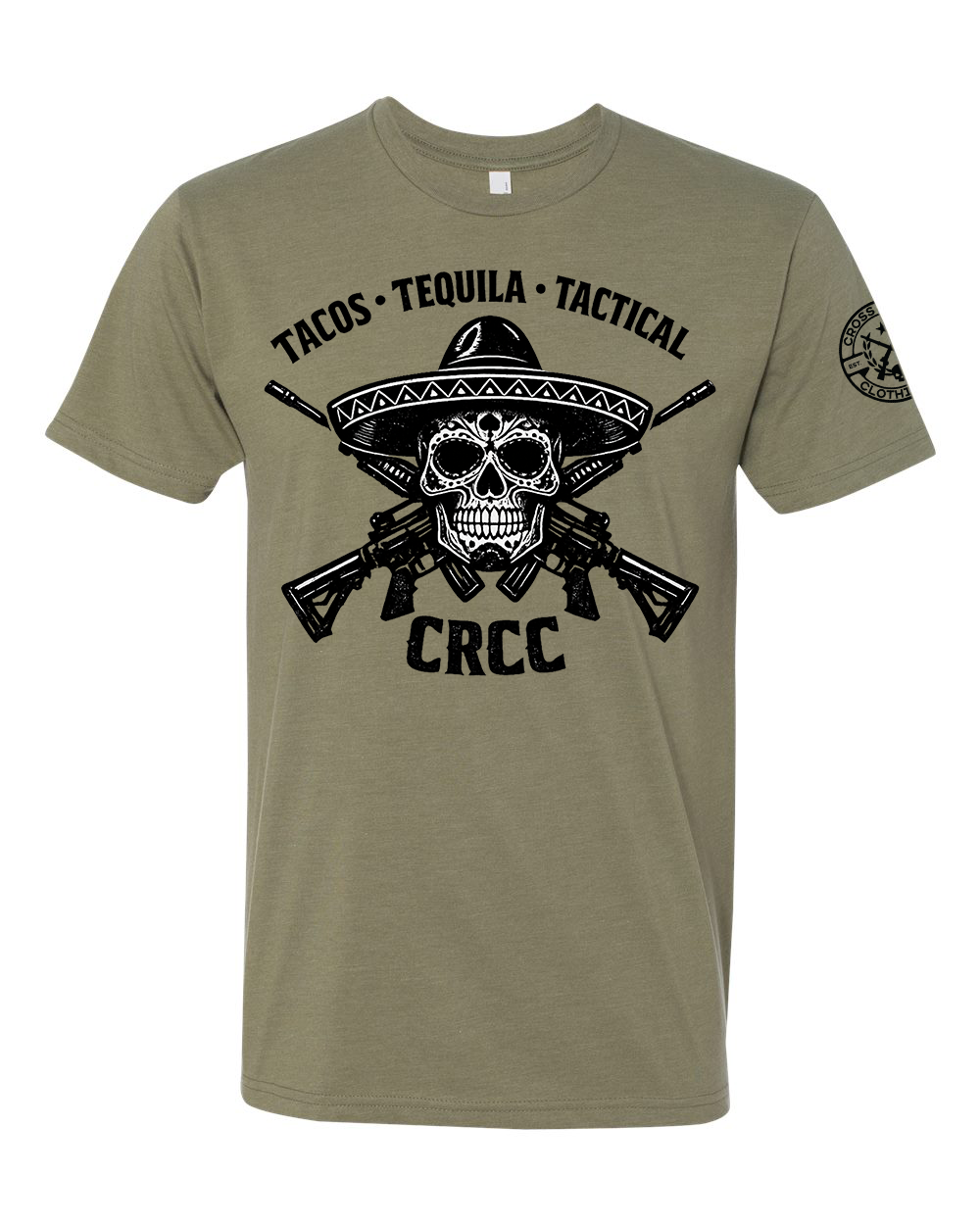 TACOS-TEQUILA-TACTICAL TEE SHIRT