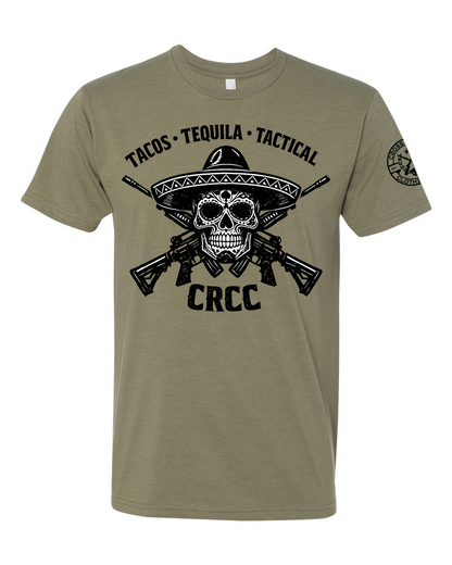 TACOS-TEQUILA-TACTICAL TEE SHIRT