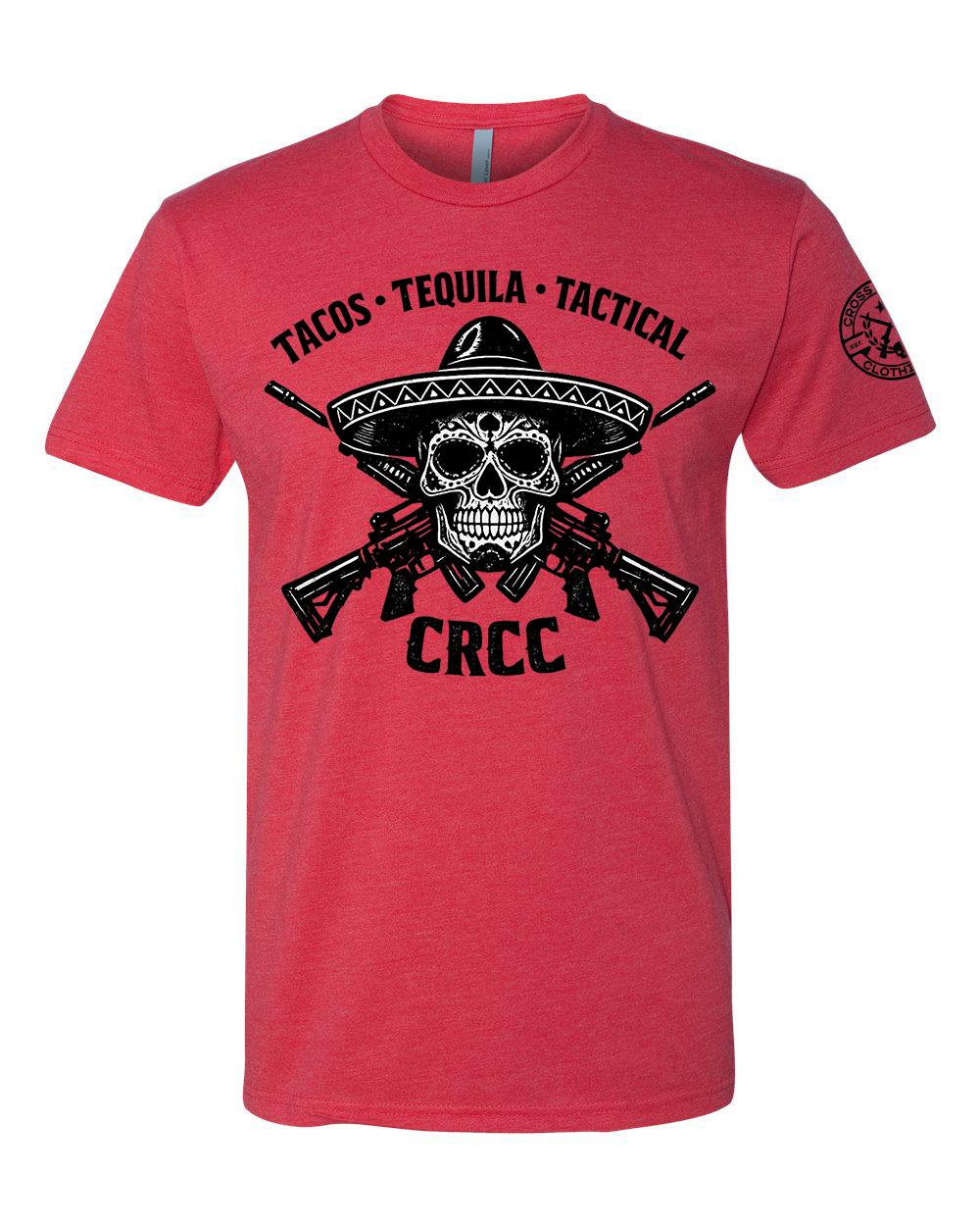 TACOS-TEQUILA-TACTICAL TEE SHIRT
