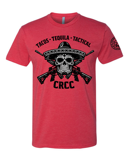 TACOS-TEQUILA-TACTICAL TEE SHIRT