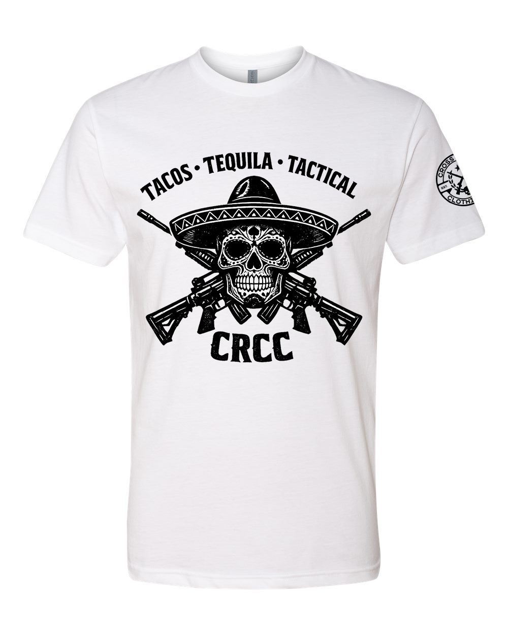 TACOS-TEQUILA-TACTICAL TEE SHIRT