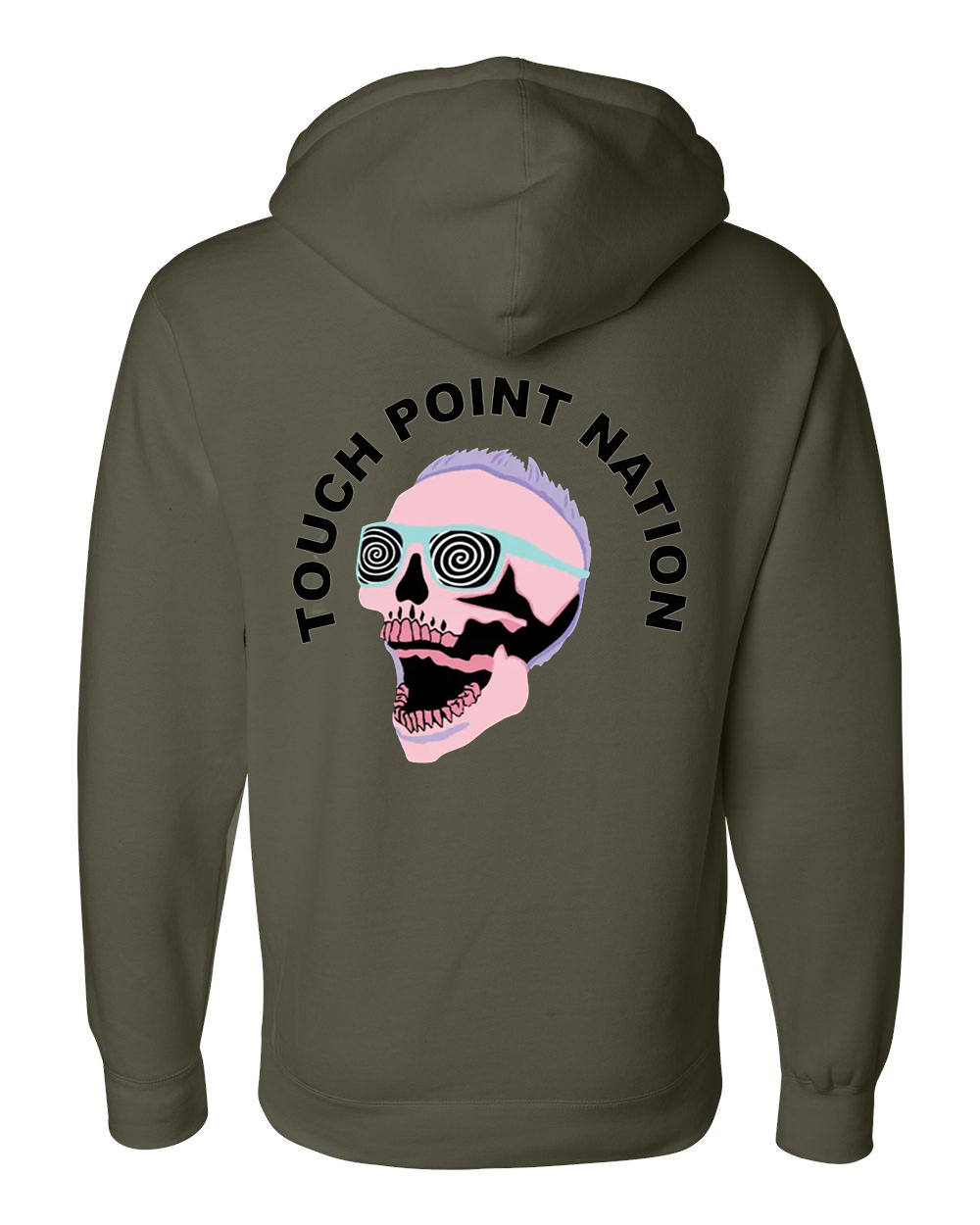 TOUCHPOINT NATION SKULL Hoodie