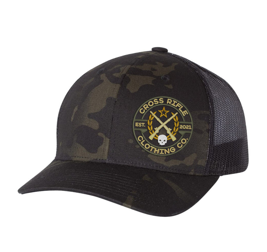 Cross Rifle Clothing Logo SnapBack