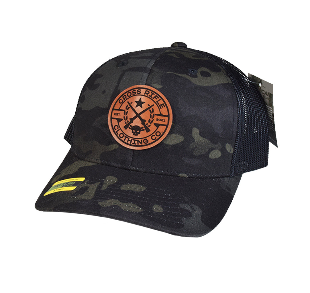 CRCC Logo Leather Patch Snapback