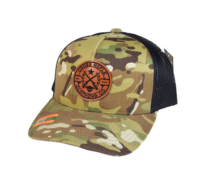 CRCC Logo Leather Patch Snapback