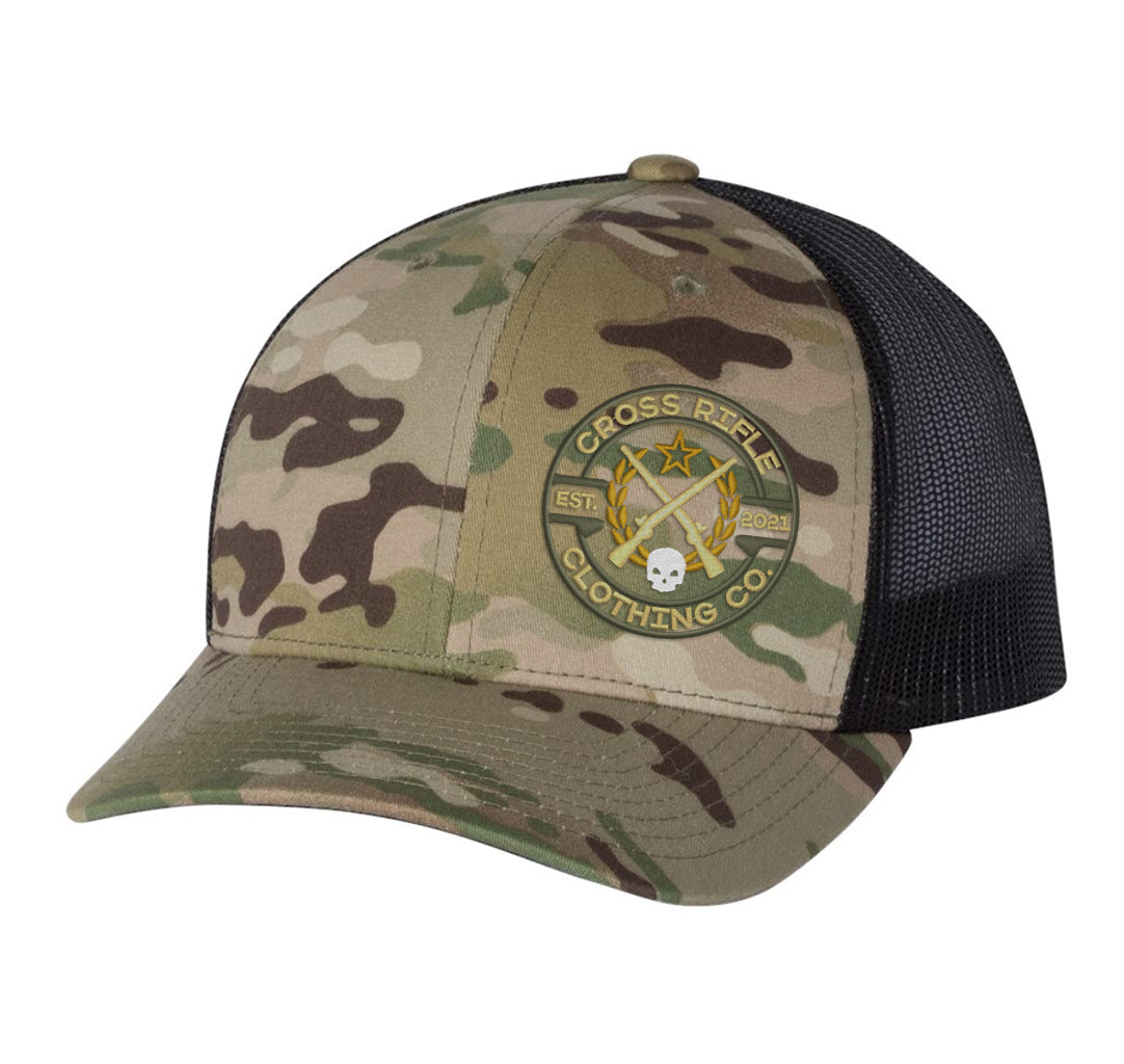 Cross Rifle Clothing Logo SnapBack