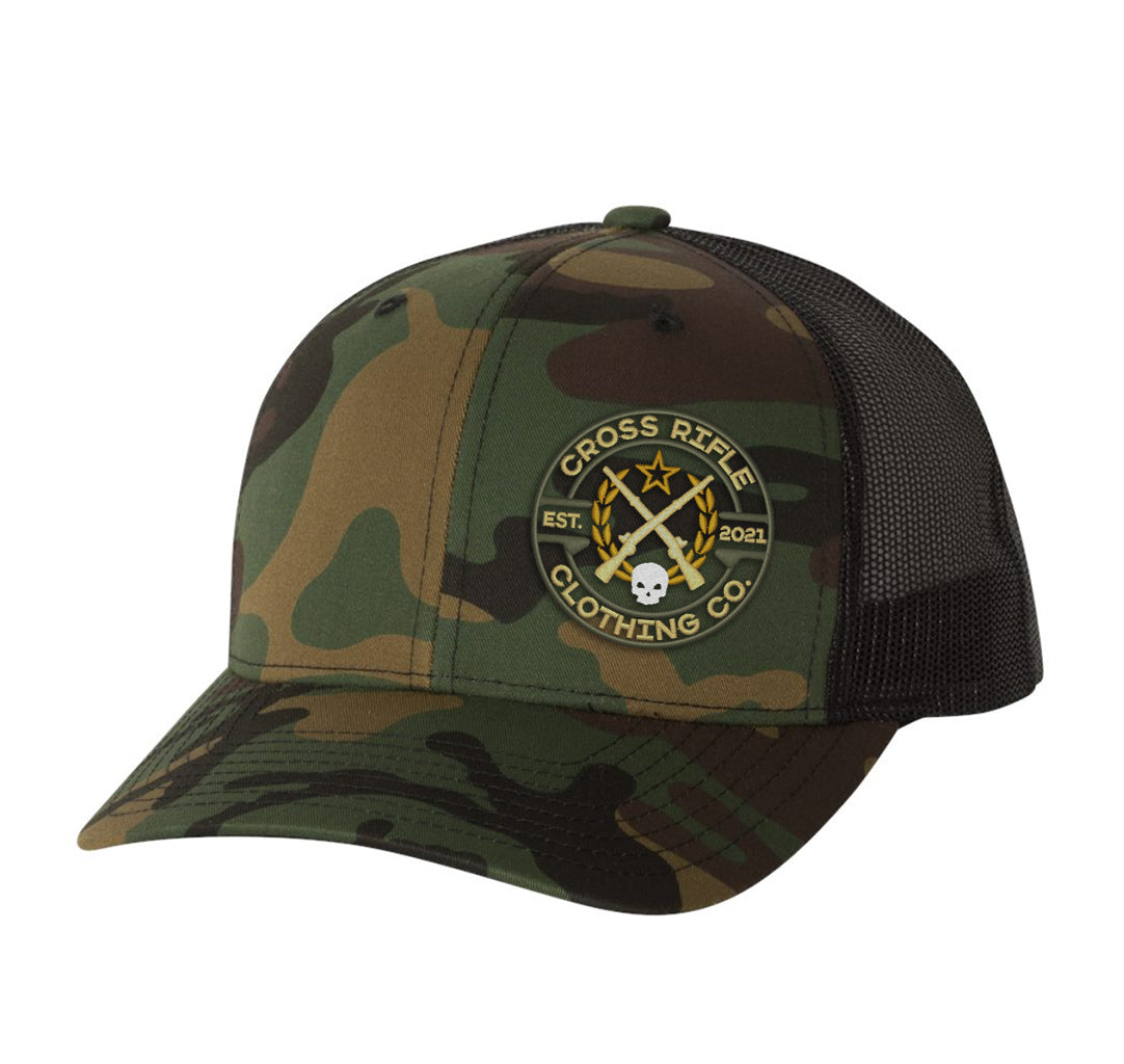 Cross Rifle Clothing Logo SnapBack