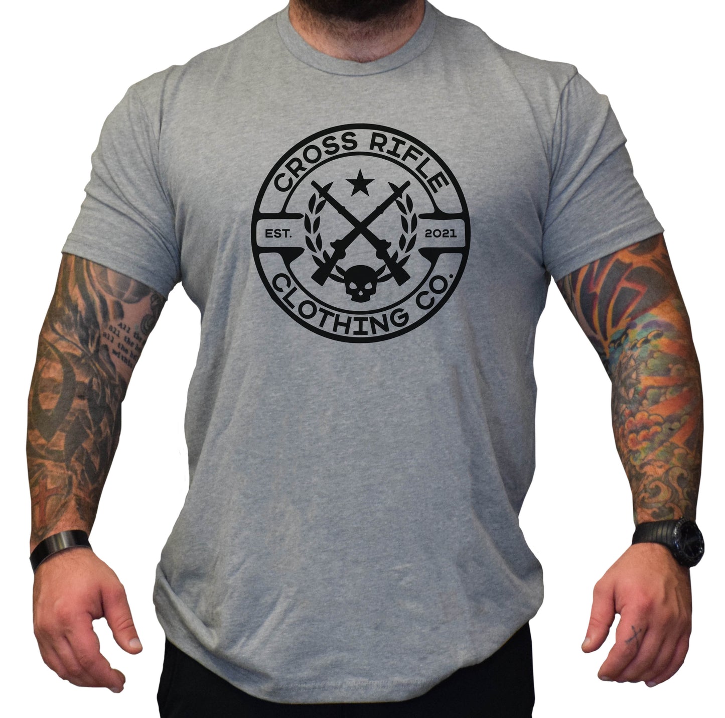 Cross Rifle Clothing Logo Shirt