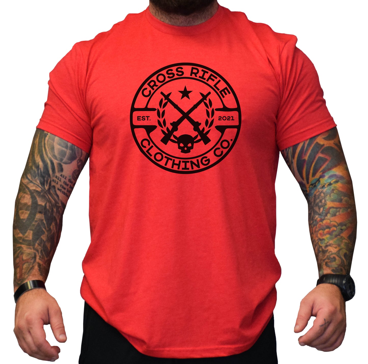 Cross Rifle Clothing Logo Shirt