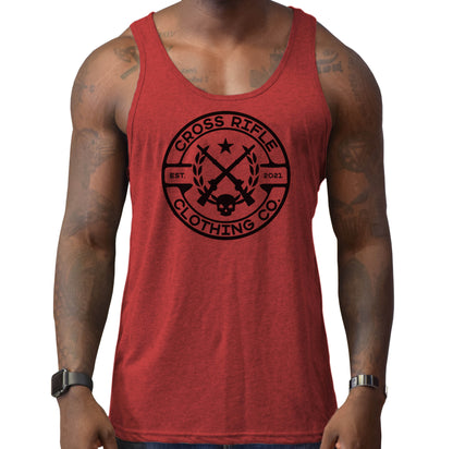 Cross Rifle Clothing Logo Tank
