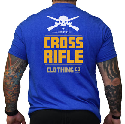 Cross Rifle Skull Stacked Shirt